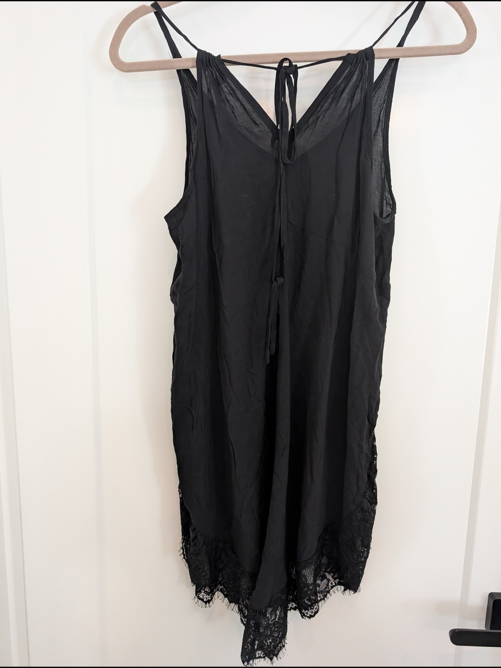 Free People Intimately Lace Trim Slip XS - Picture 5 of 5